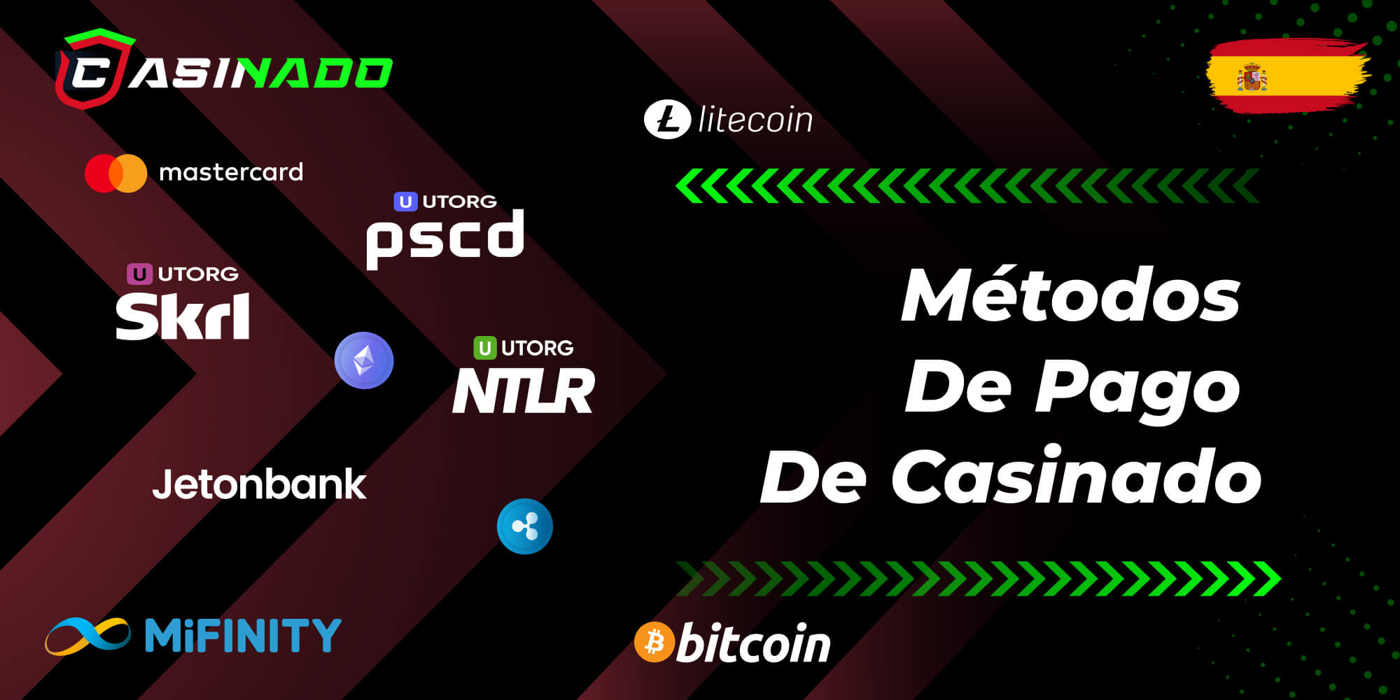casinadocasino.com.es payment methods